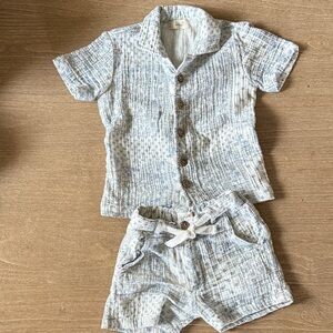 Paisley print matching set